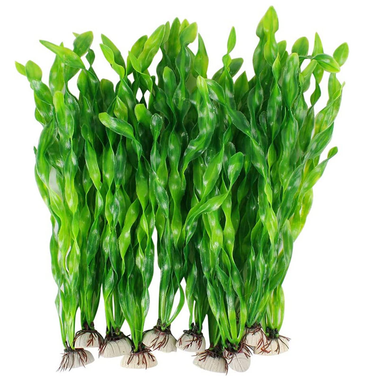Mekalero Aquatic Leaves for Fish for Tank Aquarium Decoration Beautiful Appearance Artificial Plant Leaves for Fish for Ta Aquarium Live Freshwater Pack