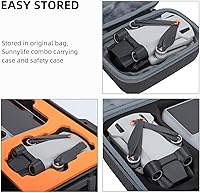 Vista 7 de Parasol para lente DJI Mini 3 Pro Drone Accesorios Anti-reflejo Lente Parasol Cubierta protectora Protector de cámara (gris)