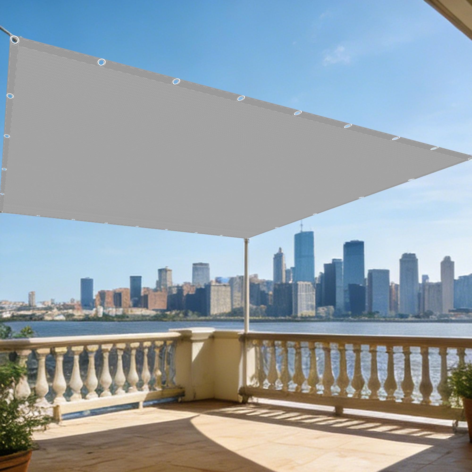 Voile d'ombrage extérieur de haute qualité 120 x 320 cm