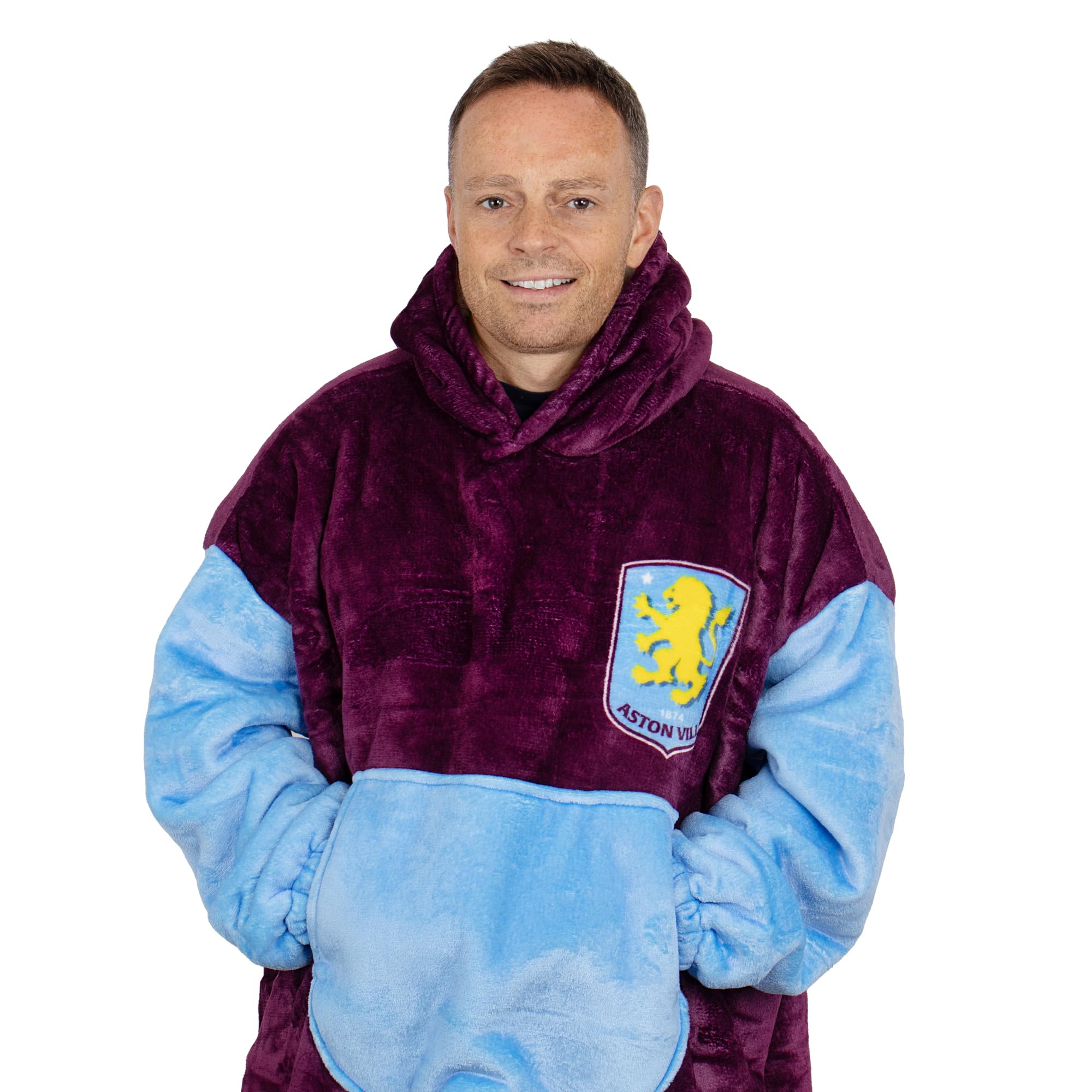 The Gift Scholars Villa Officially Licensed Oversized Sherpa Fleece Hoodie – Ultra-Soft, Cozy Wearable for Adult Fans