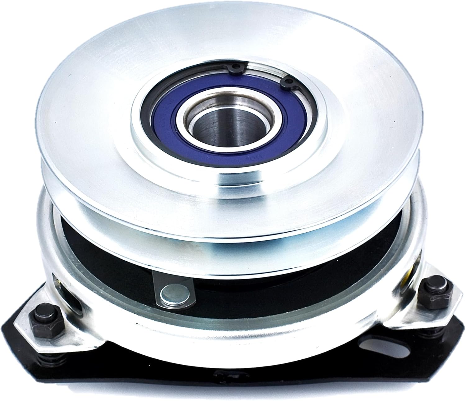 HiTorque 120ftlb (OEM 95) BIGBearing PTO Clutch AM130328 AM123285 5215-36 5215-114 OEM Upgrade fits John Deere 240 245 G100 GT242, Sabre 1842GV 1842HV 1848GV 1848HV Mower Tractor AM118970 Warner