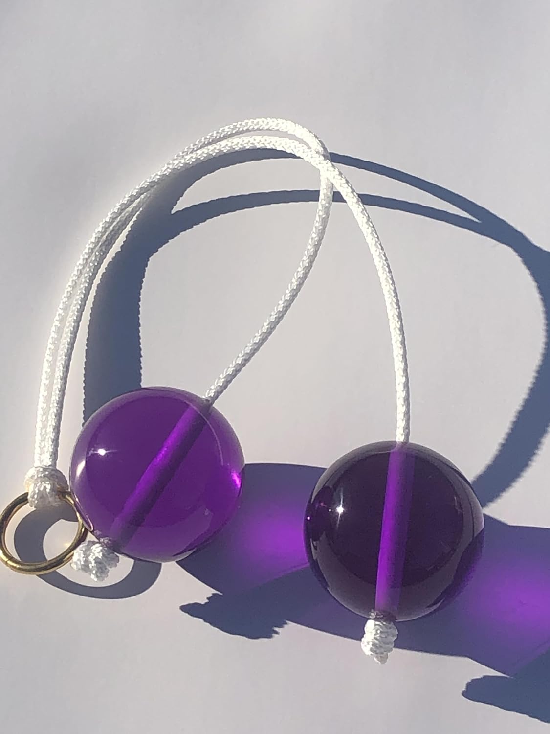 Ceyda Clackers Click Clacks Klackers Toy Acrylic Balls On a