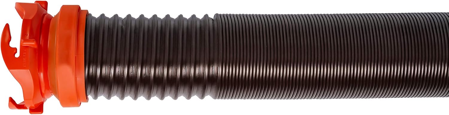 Camco Rhino 15-Gallon Portable Waste Tote Tank Bundle with RhinoFLEX 15-Ft Sewer Hose & Accessories