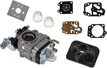 Carburetor Compatible with Florabest FBS 43 A1, FBK 4 B2 4in1, Parkside PBK 4 A1, PBS 2 A1