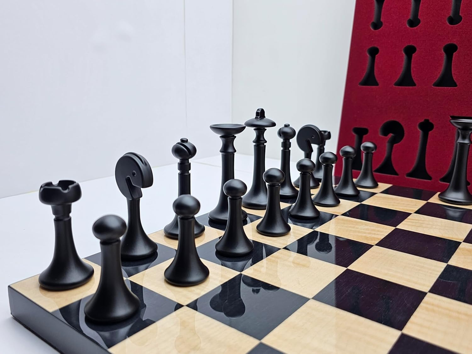 15.7 inches Large Chess Set with High Polymer Zinc Alloy Weighted Chess Pieces，Chess Sets for Adults and Kids，Best Gift for Chess Enthusiasts - Image 9