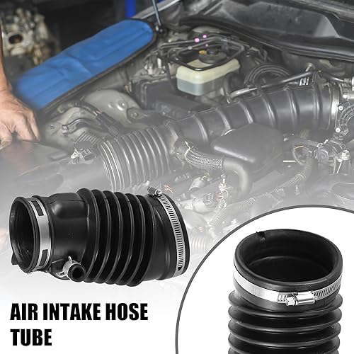 Miniatura 3 de Tubo de manguera de admisión para filtro de aire con abrazaderas 17228-RDA-A00 - Filtro de motor de automóvil Tubo de manguera de conducto de