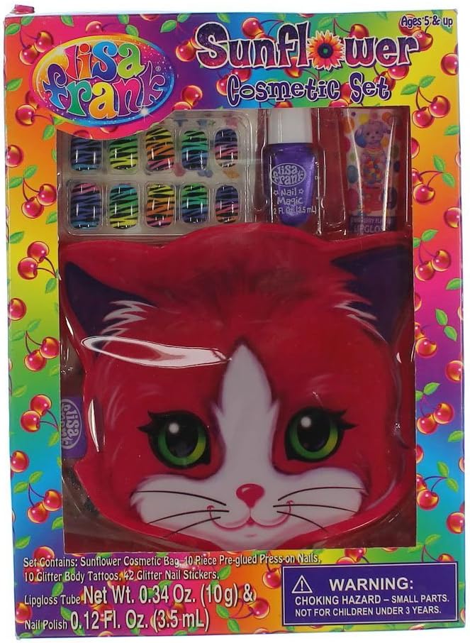 Lisa Frank Cosmetic Set ~ Sunflower