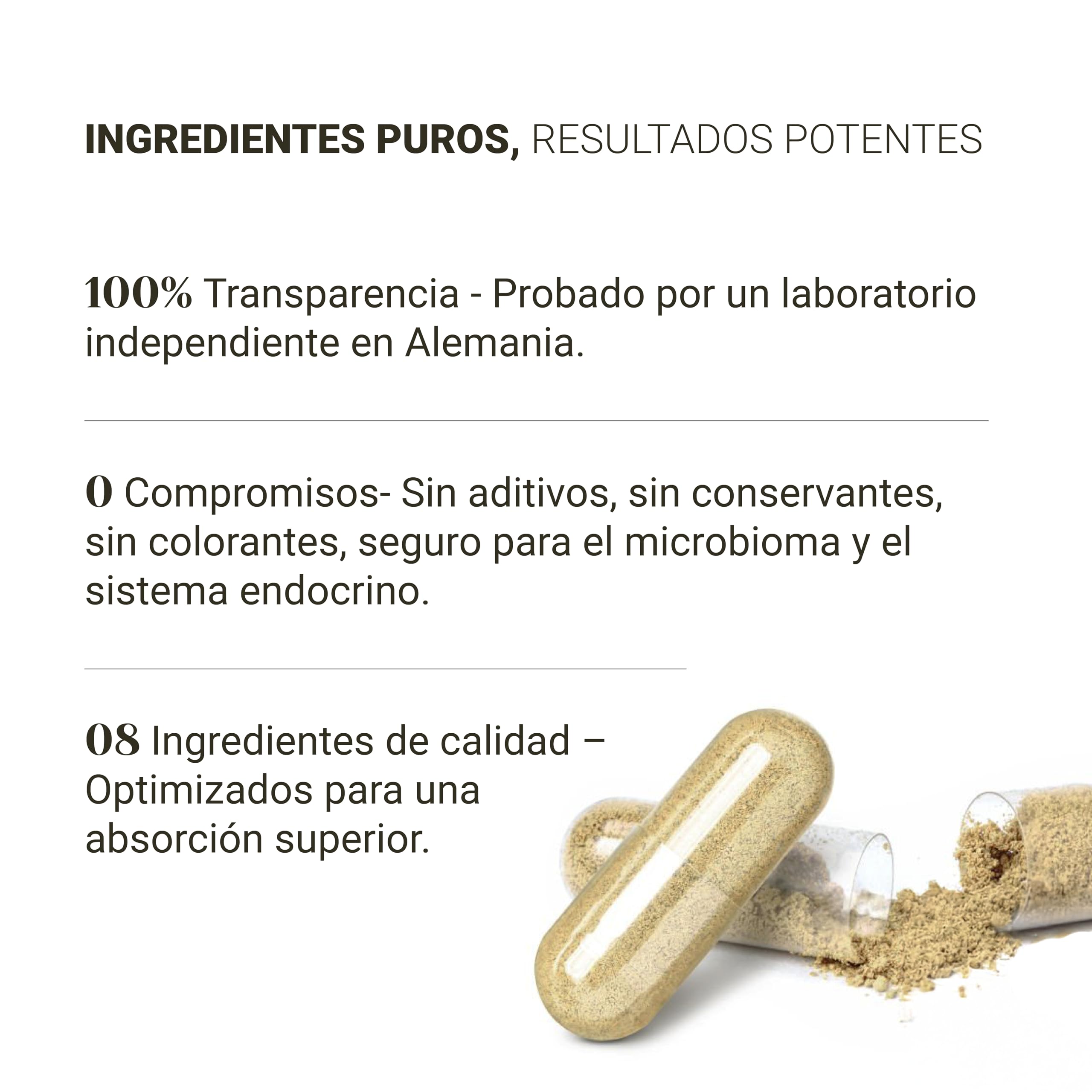 Nullure Complejo Prostata Capsulas | Saw Palmetto 320mg + Calabaza + Ortiga + Licopeno | Salud Prostática · Inflamada| Prostate Care |Vegano y Sin Aditivos| 120 cáps (2 meses)| Fabricado en España