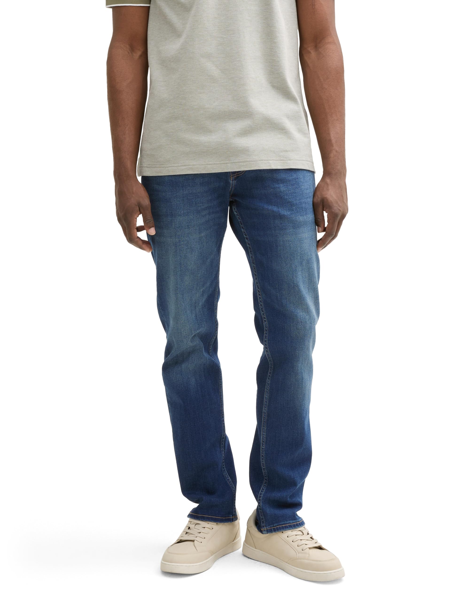 Tom Tailor Denim Herren TTAEDAN Straight Fit Jeans