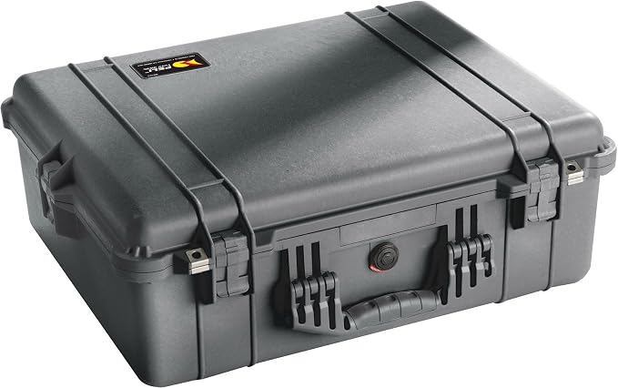 Peli Protector 1600 Kunststoffbox, mit Schaumstoffeinsatz, für  empfindliches Equipment, Schutzkoffer, Farbe: Schwarz: Amazon.de:  Elektronik \u0026 Foto