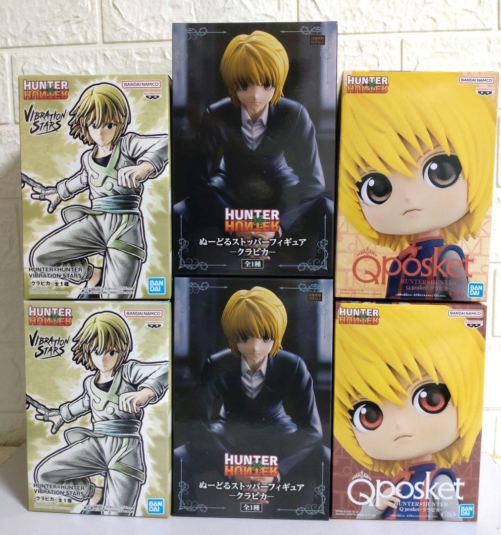 Amazon | HUNTER×HUNTER フィギュア クラピカ 6体セット | フィギュア 