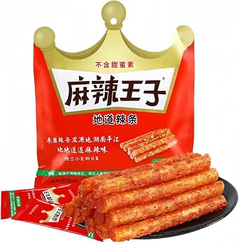 Spicy Snack110g*1pack Authentic Mala Flavor, Perfectly Portioned Treats Spicy Strips,Seasoned Snacks,Latiao spicy mala latiao,Individually packaged  Chinese snacks gifts Casual