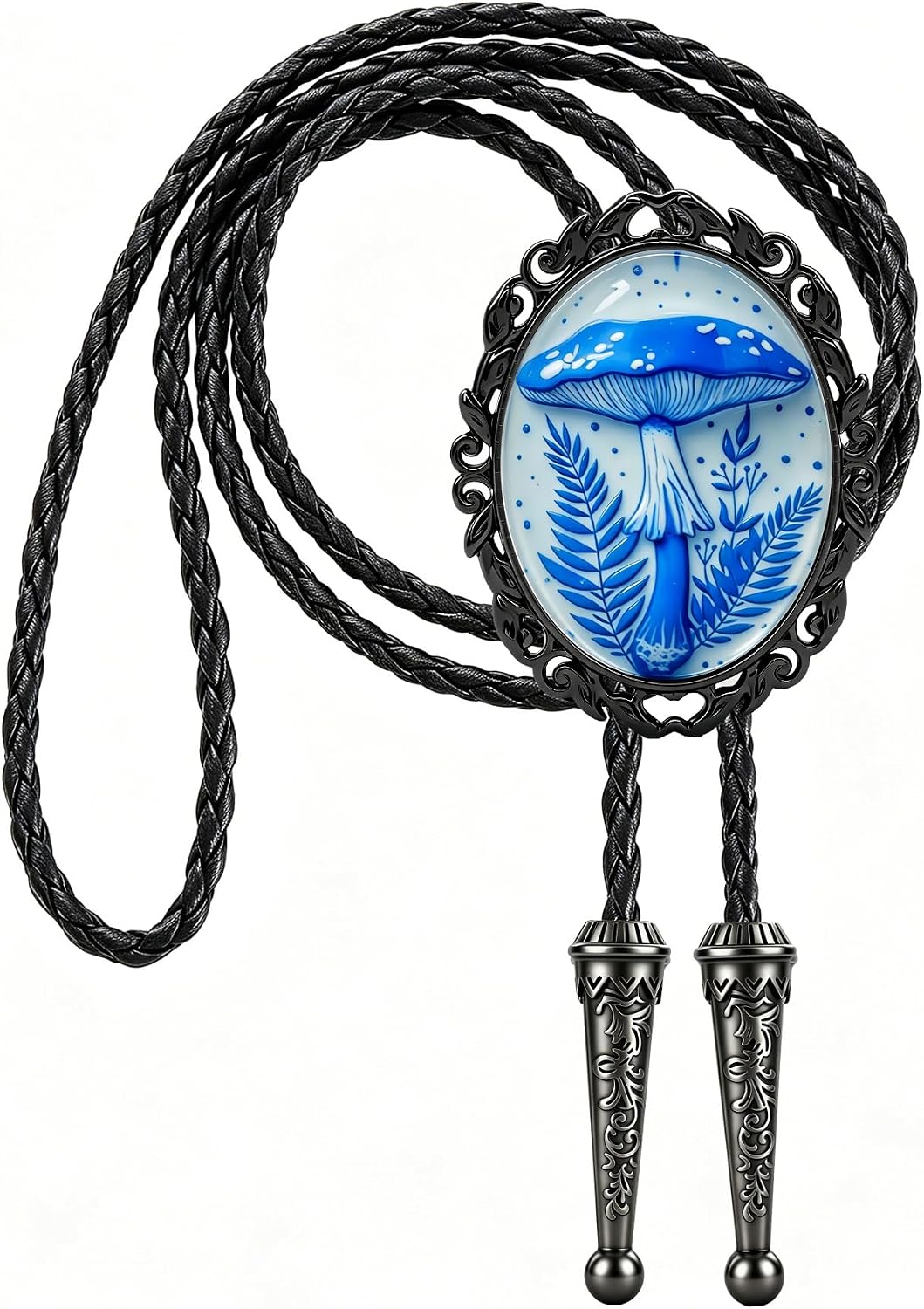 GelConnie Gothic Bolo Tie for Men Women 3D Art Western Cowboy Necktie