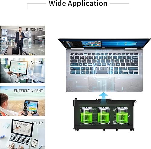 Miniatura 7 de TF03XL 920070-855 - Batería de repuesto para portátil HP Pavilion 15-CC023CL 15-CC050WM 17-AR050WM 17-AR007CA 15-CC 15-CD 15-cc060wm 15-cd040wm