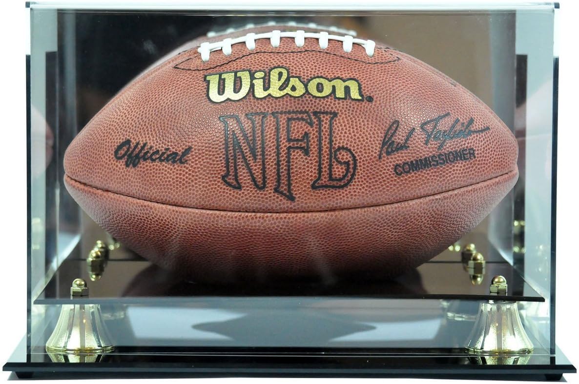 Deluxe Acrylic Football Display Case - Wall Mountable