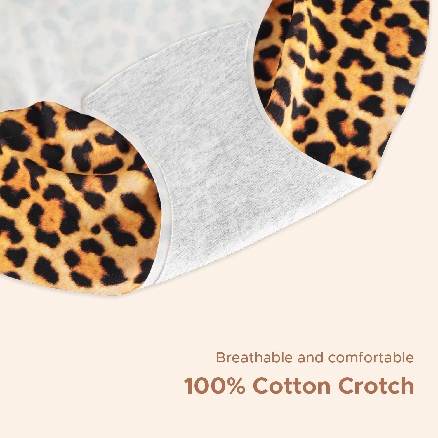 INNERSY Women's Seamless Underwear No Show Invisible Lightweight Hipster Panties 5-Pack - Image 5