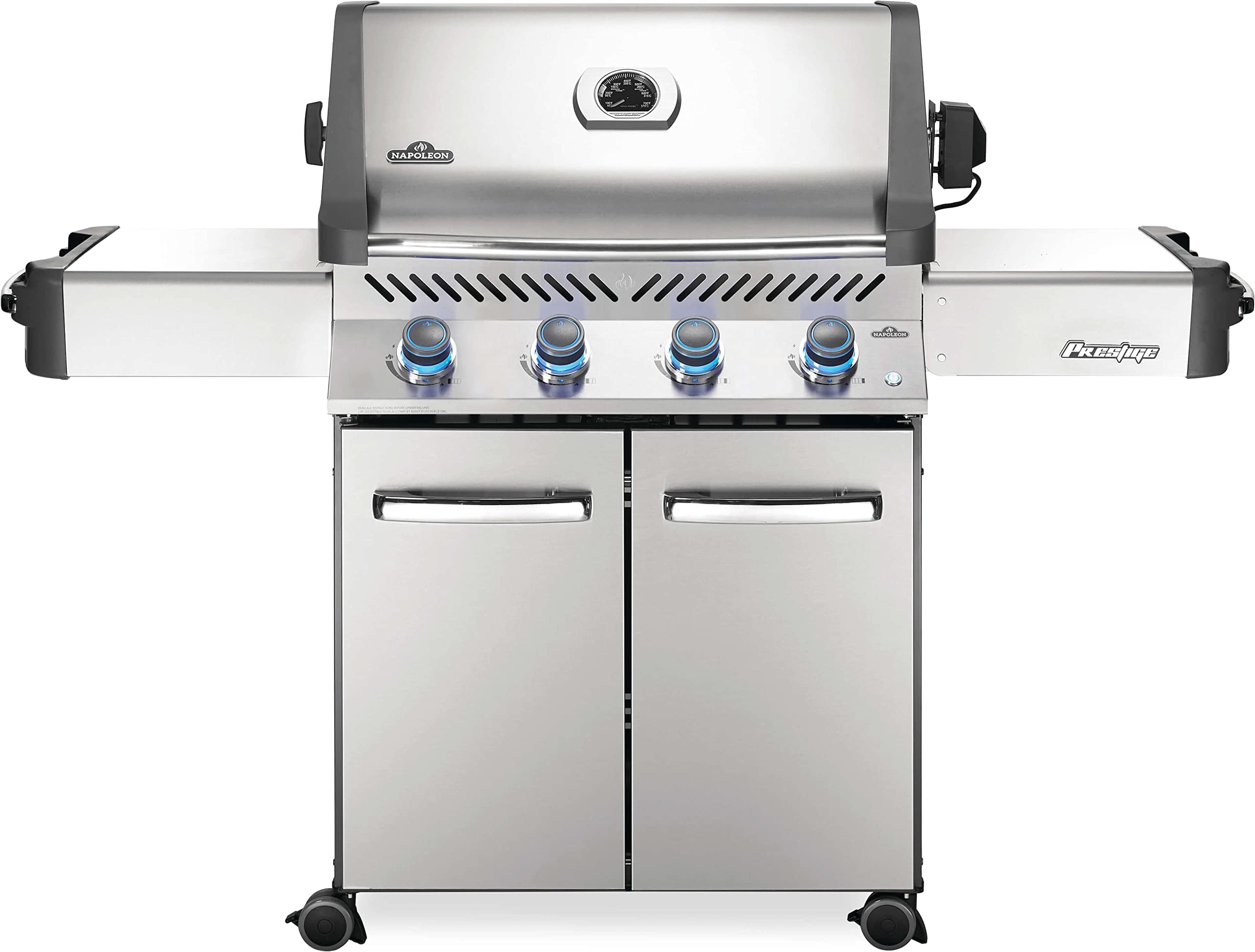 Prestige 500 Natural Gas Grill, Stainless Steel