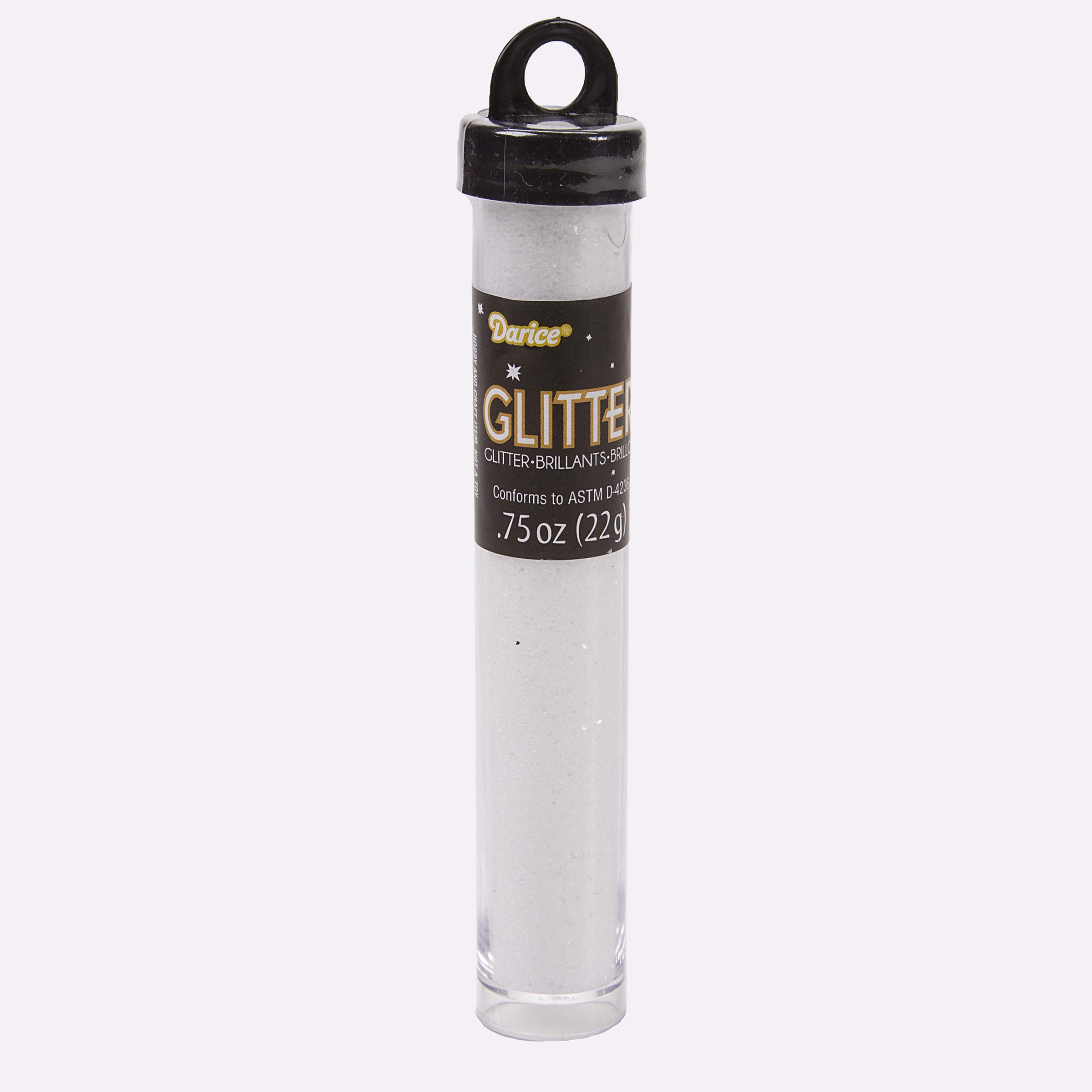 Darice Glitter Tube 3/4oz Crystal