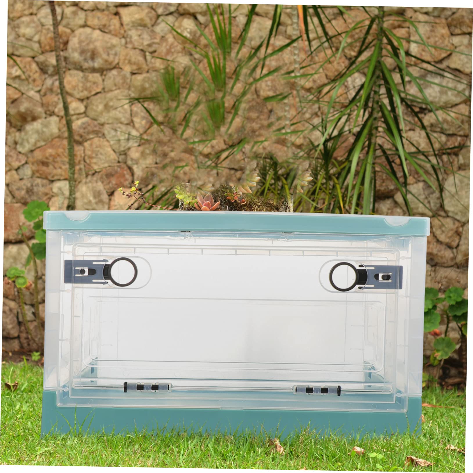 Jaula para Hámster Plegable de Plástico Ventilación y Apertura Frontal