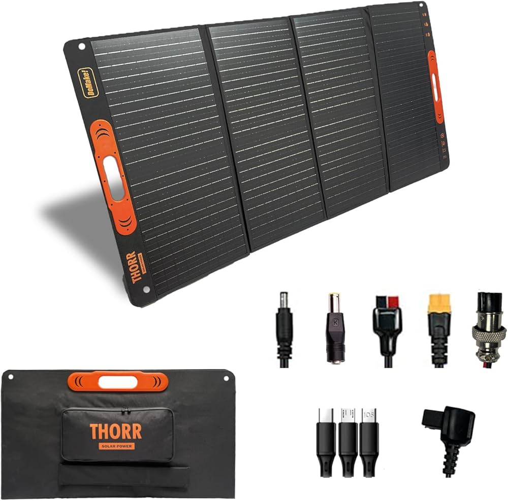 Amazon | THORR 太陽光パネル ソーラーパネル 200W 【防災対策】【当社