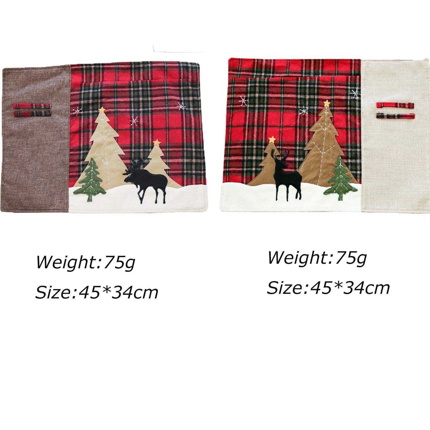 Runner Tavola Ricamato A Mano Con Nappe - Design Floreale Per Natale E Festività | 35x160cm - Foto 7