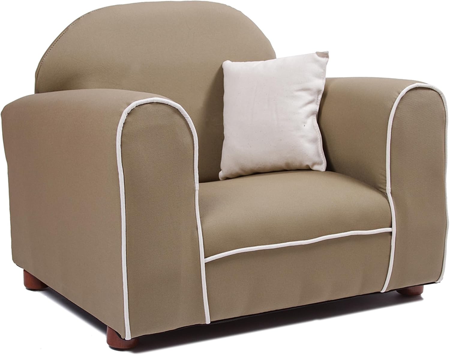 Keet Premium Kids Chair – Soft Microsuede Armchair for Toddlers Ages 2–5, Plush Upholstery, Durable Wooden Frame, Lightweight & Stylish, Easy to Clean, Fully Assembled, Ideal for Home or Playroom.