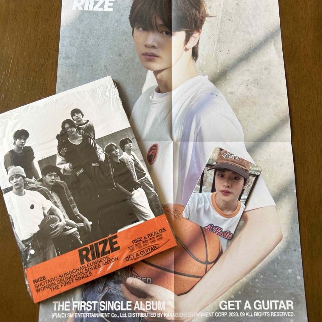 Amazon.co.jp: ソヒ riize get a guitar 日本限定盤セット ポスター