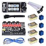 Lysee 3D Printer Parts & Accessories - BIQU BIGTREETECH SKR E3 DIP V1.1 32 Bit Control Board with TFT24 TMC2208 UART TMC2130 SPI Driver for Ender 3/5 Pro - (Size: DIP TFT TMC2208 DIY)