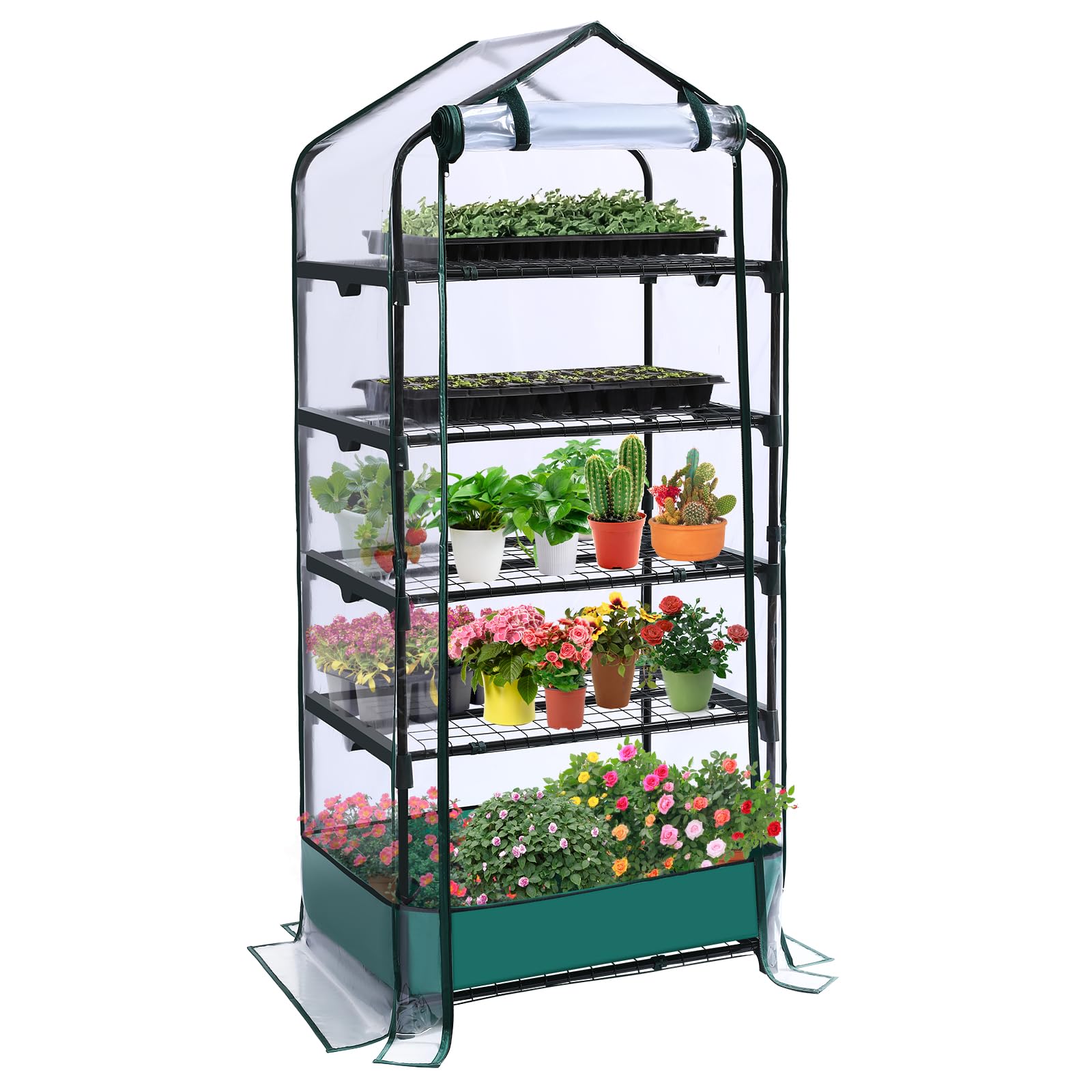 RHAHA 5-Tier Mini Greenhouse