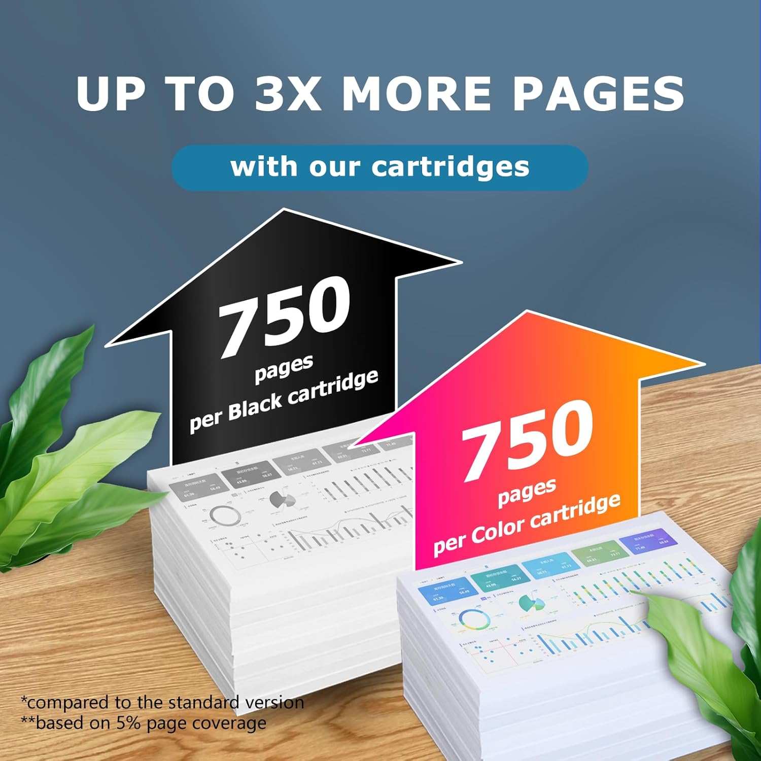 LC404XL LC404 Ink Cartridges for Brother Printer, Compatible 4 Pack (Black Cyan Magenta Yellow) for MFC-J1205W MFC-J1215W – High Yield