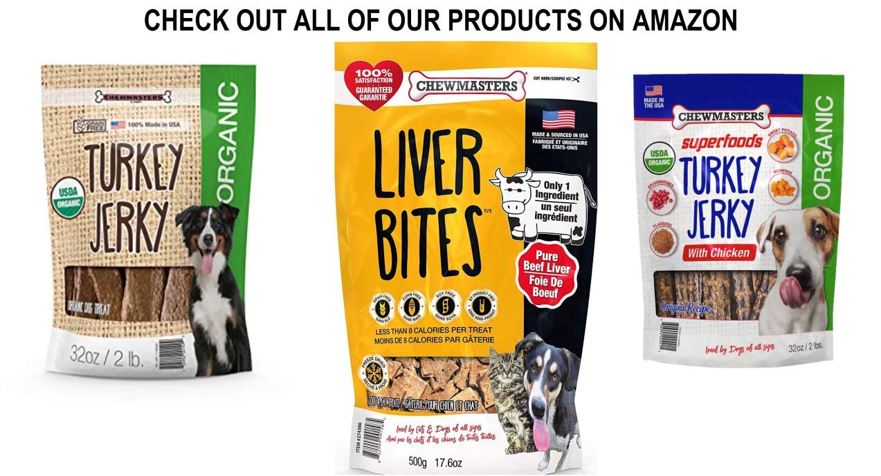 chewmaster organic turkey jerky