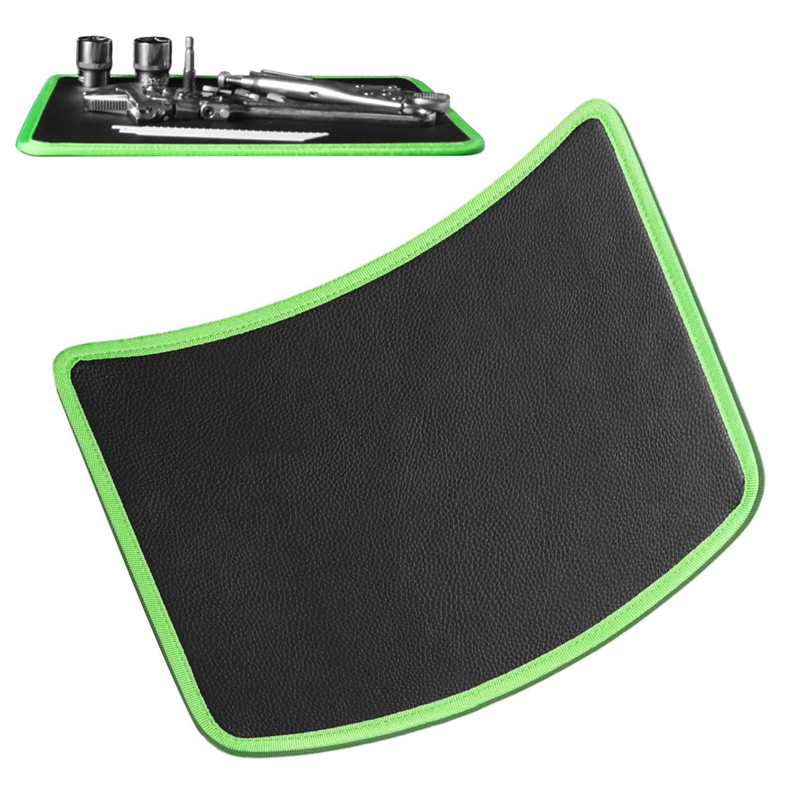 Magnetische Werkzeugmatte Für Mechaniker 32,3 x 24,8 x 0,7 cm Rutschfeste | Magnetische Werkzeugunterlage Für Autoreparatur, Kfz-Werkstatt, Garage, Auto, Bau, Elektronikprojekte, Schreib