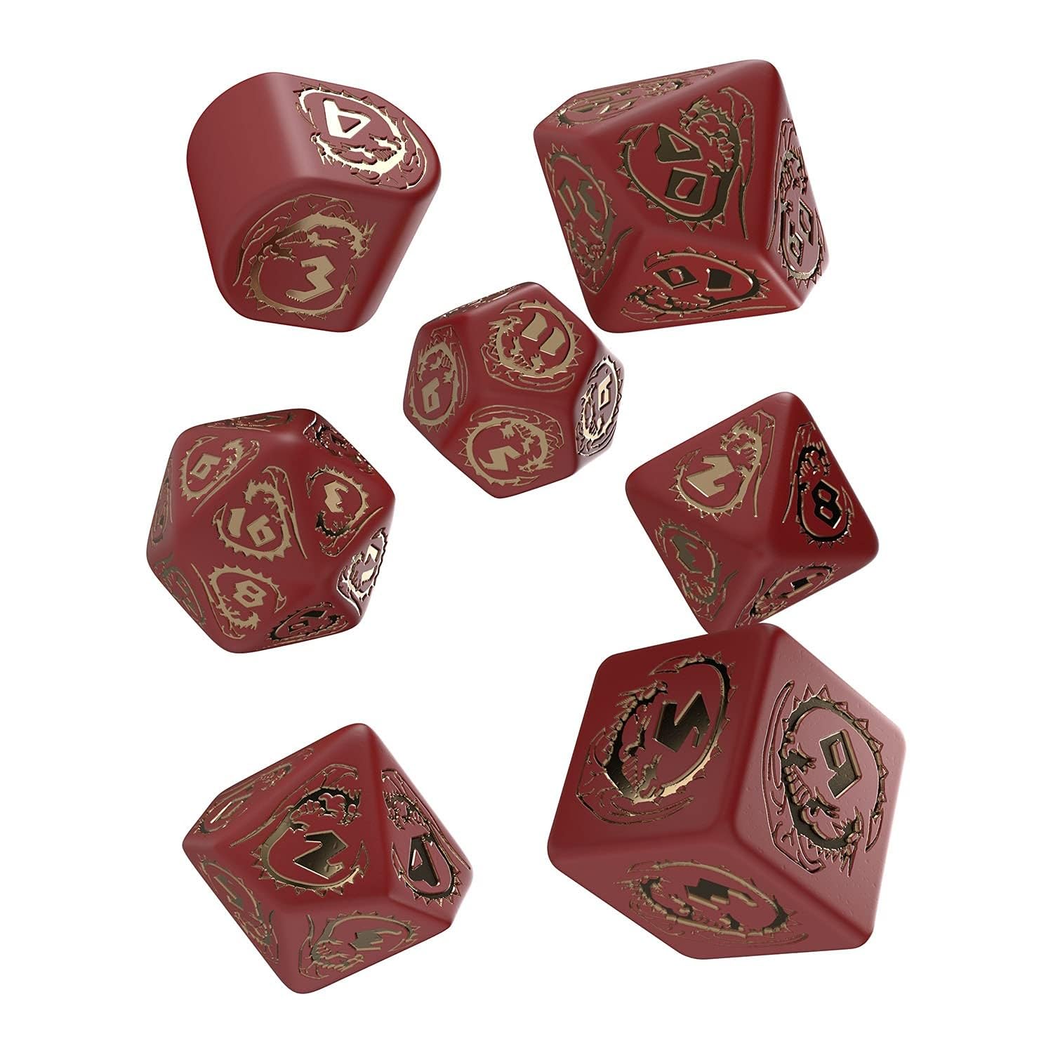 Dés Vikings Modernes Niflheim - Set De Dés Pour Jeux De Rôle - Accessoire Q-Workshop