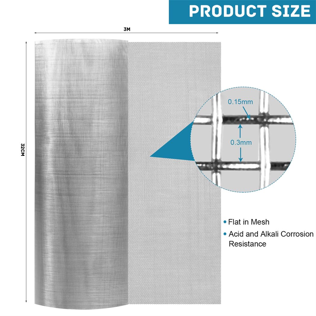 thumbnail: Verzinkt Draadgaas 6m X 20cm - Fijnmazig (9mm) Voor Knaagdiervering En Tuin