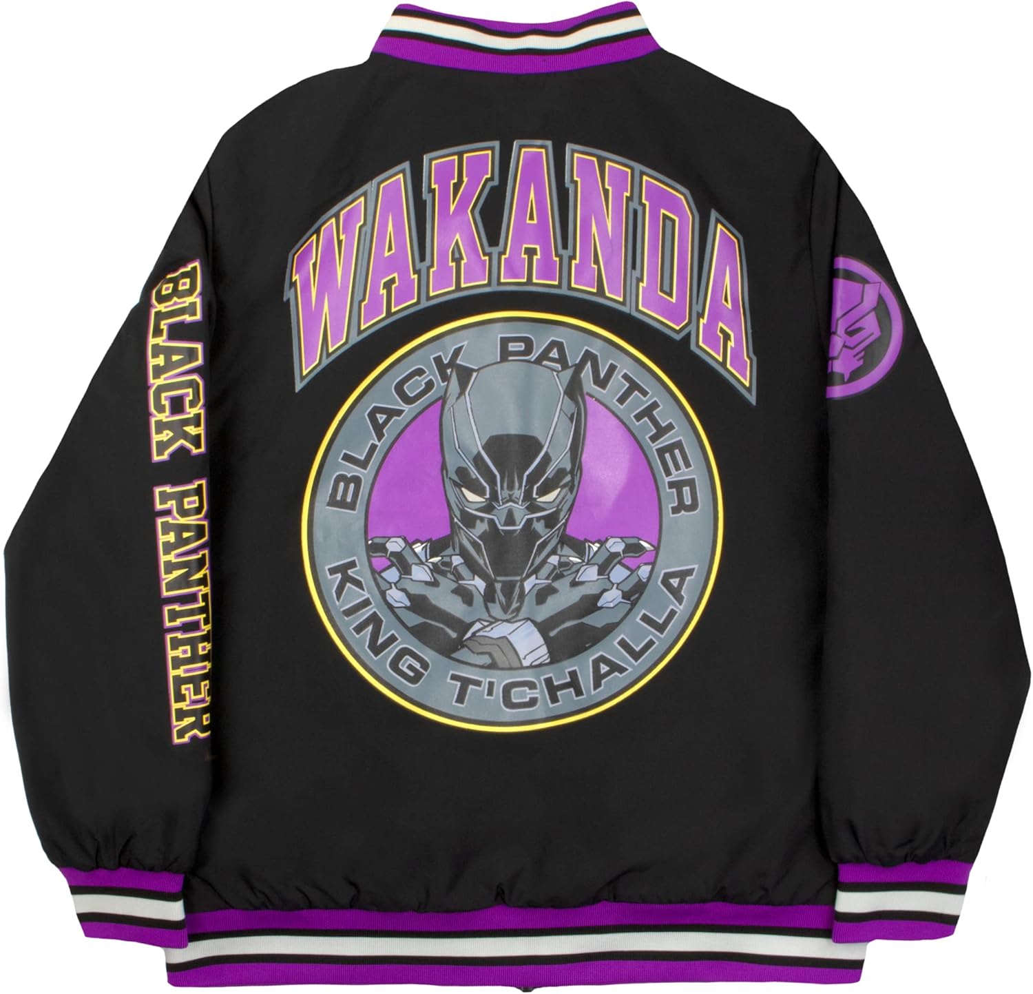 Vista 2 de Marvel Superheroes - Chaqueta bomber para niños, Avengers y Spider-Man Bomber