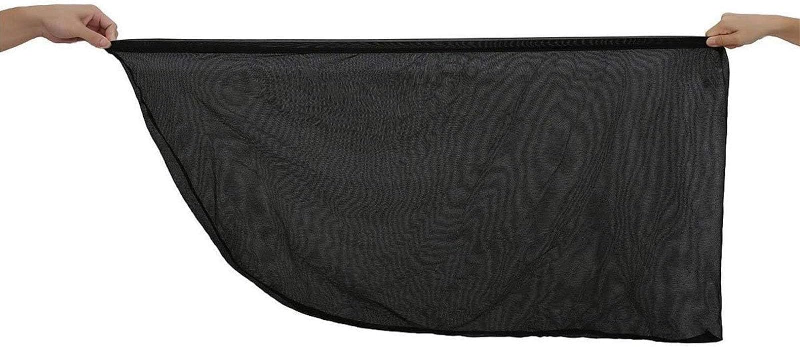 Car Window Sun Shade (2 Packs), Tinpec Universal Car Side Sunshades Mesh Shield, Protect Baby Kids Pets from Sun’s Glare and UV Rays, Fit for All Cars/Trucks/SUVs