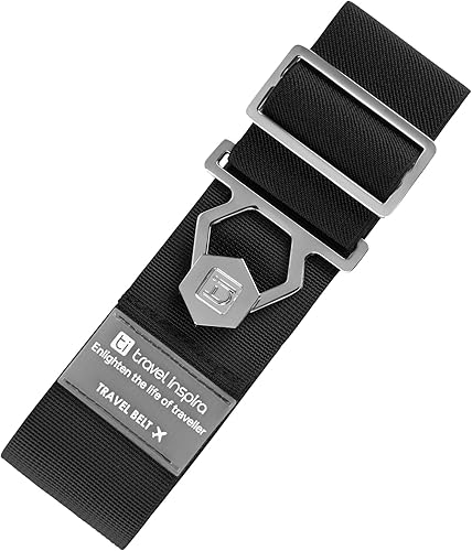 Miniatura 8 de Travel Inspira Cinturón de viaje para equipaje correa elástica elegante y fácil de usar para maletas y bolsas de mano, ajustable para viajes seguros