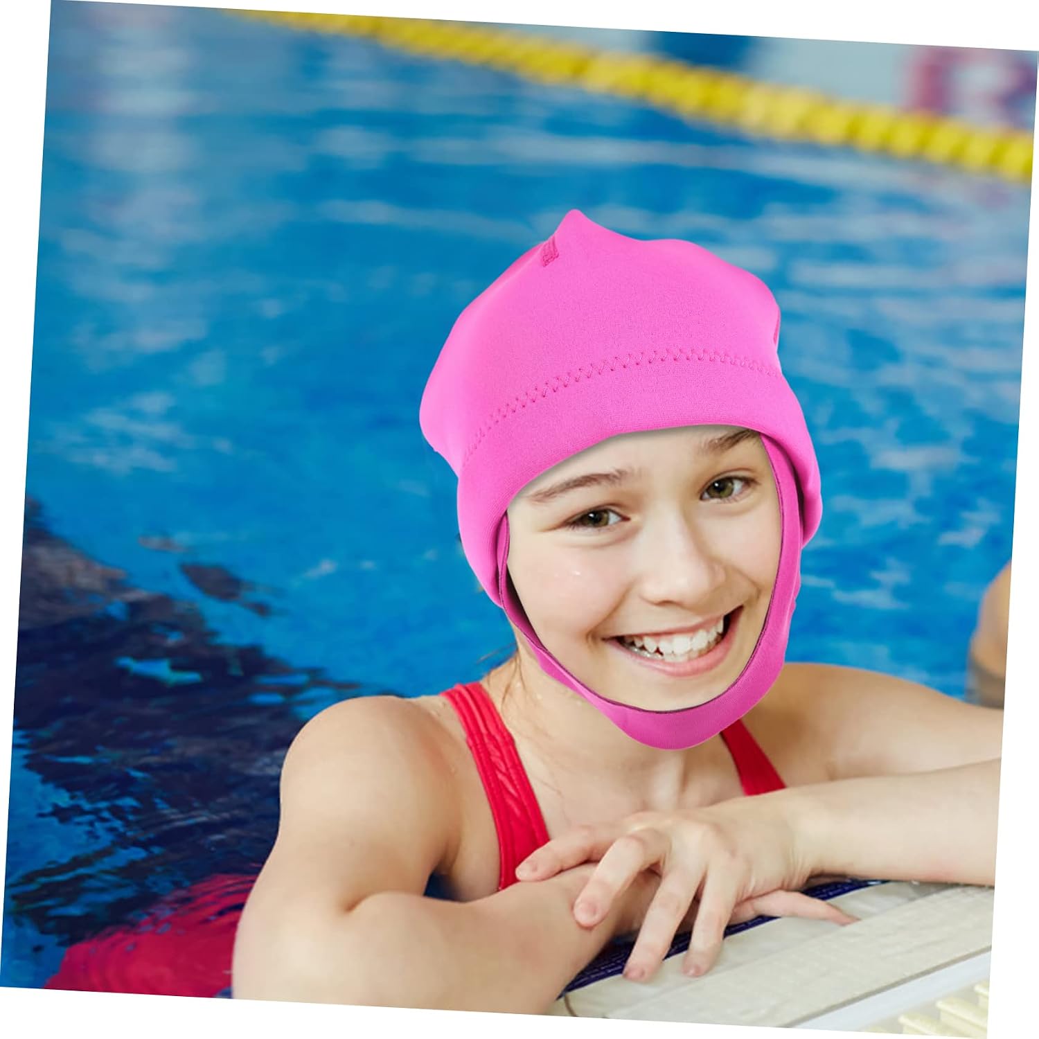 Thermal Diving Hood for Snorkeling Surfing Swimming Breathable Comfortable Chin Strap Included for Men Women