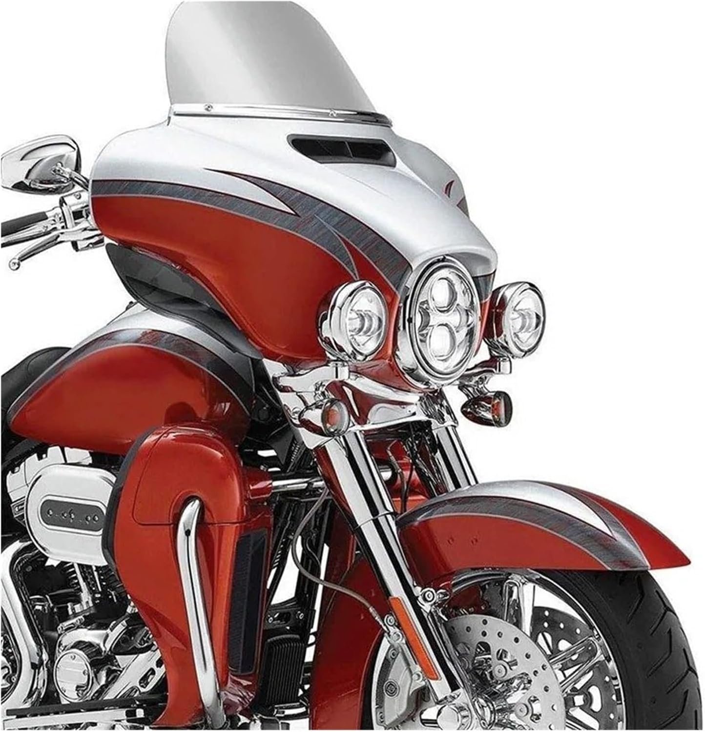 オートバイヘッドライト ロード用 キング用 FLHR 1994-2013用 エレクトラ用 ストリート用 グライド FLHX 2014