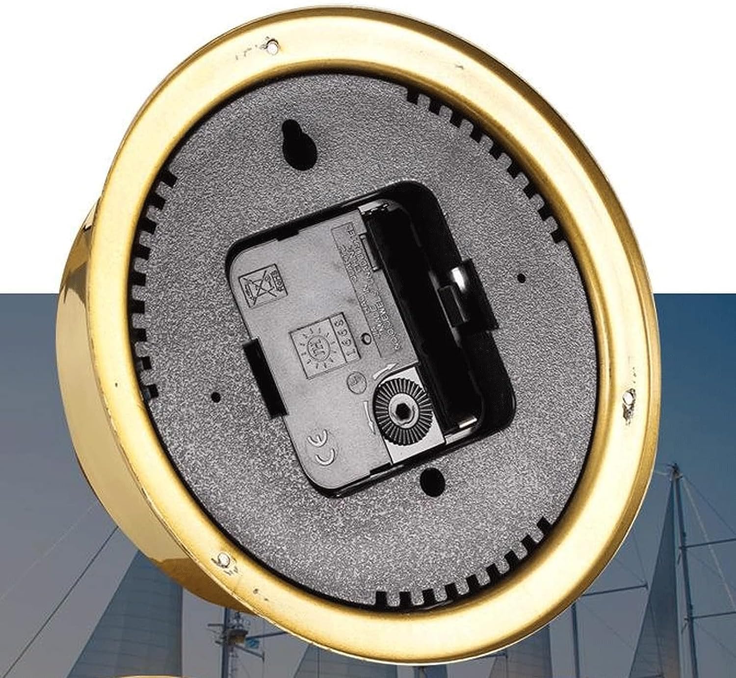 Barometer,Traditional Weather Station Dial Type Barometer Traditional Barometer for Home Wall, Fishing Boat, Baby Room Barometer