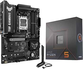 Amazon.com: MICRO CENTER AMD Ryzen 5 7600X CPU Processor Bundle