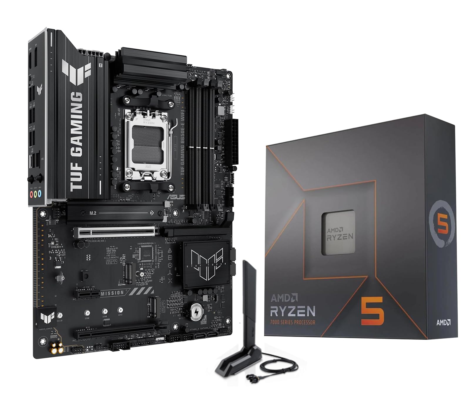 Amazon.com: MICRO CENTER AMD Ryzen 5 7600X CPU Processor Bundle