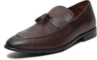 LOUIS STITCHMen's Shoes Tassel Style Comfortable Moccasins for Men (RGMCPLTA)