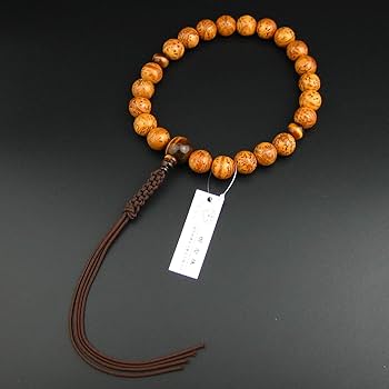 希少　チベット　数珠　8mm〜9mm台の龍眼主体の菩提樹ビーズ　109個+親玉 4c795ed168b01001c0093491a3af48