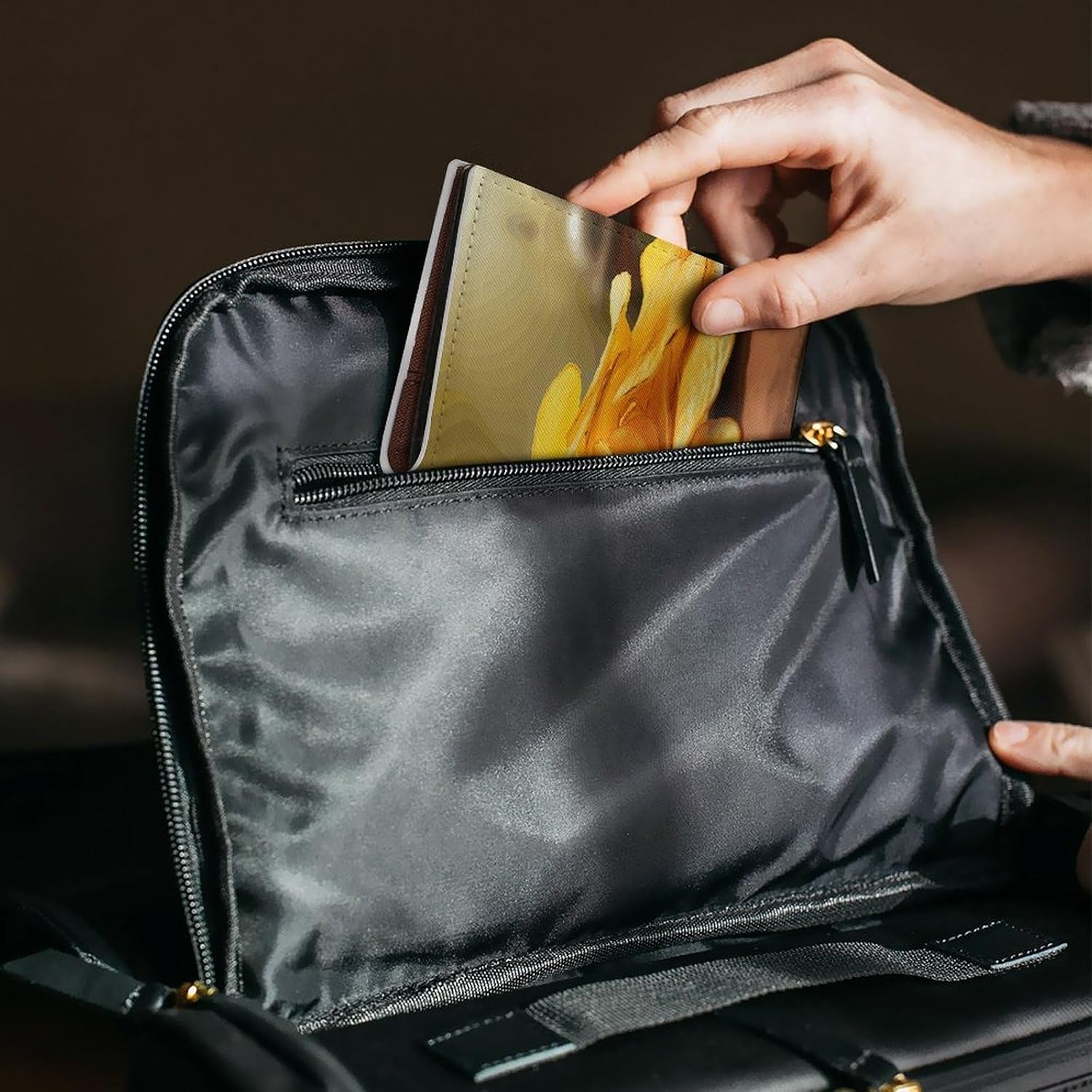 Potato Chips Passport Holder Portable Passports Cover with Card Slot Passports Protector Passport Wallet