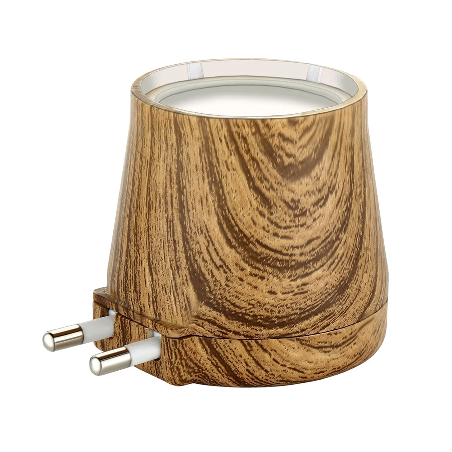 DRAMIQ Beautiful Kapoor Dani/Aroma Diffuser Essential Oil Diffuser Made in India Electrical Camphor Diffuser Auto-Heating for Home Fragrance (RED)