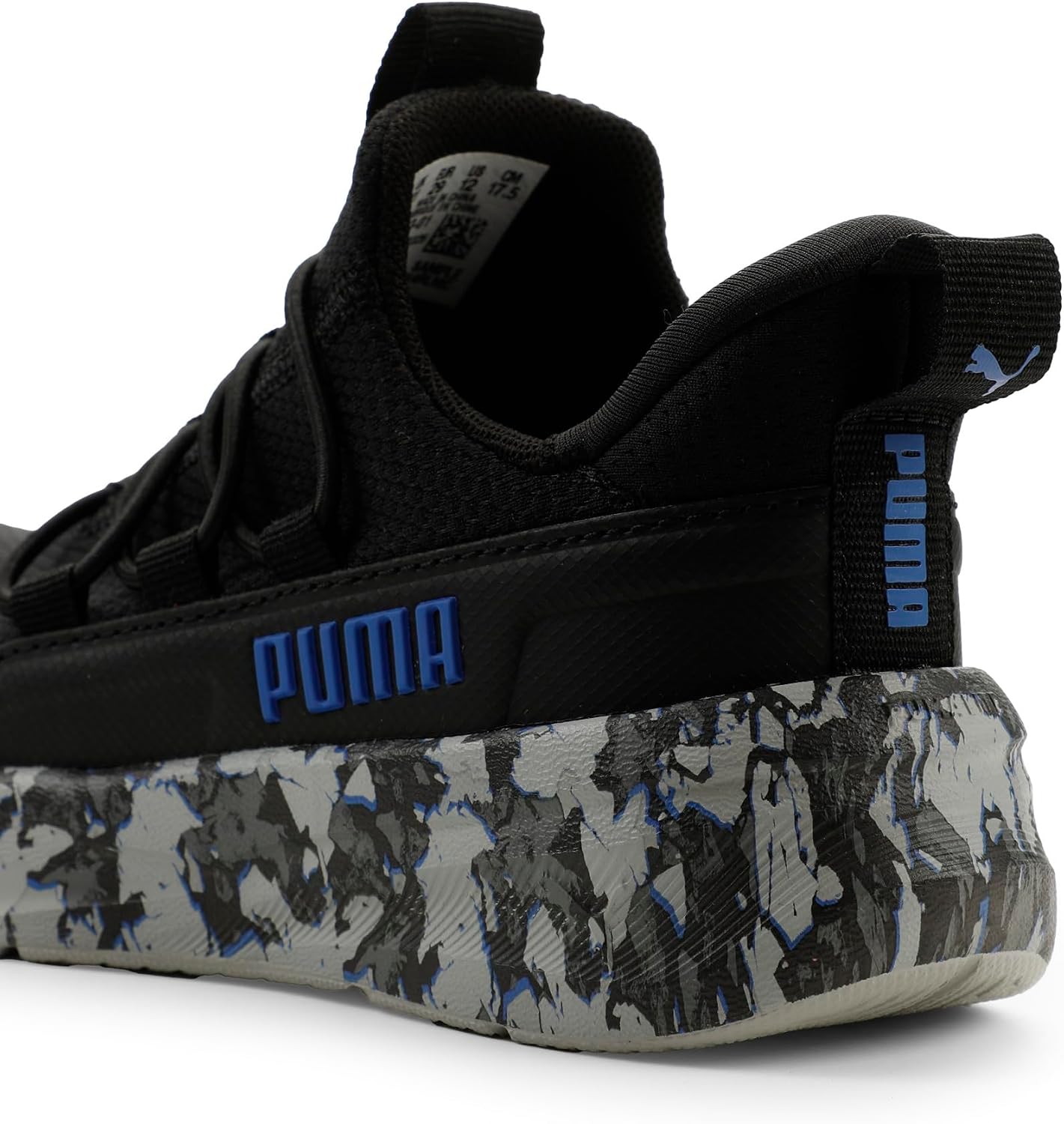 PUMA Unisex-Child One4All 2.0 Slip On Shoes, Black-Royal Sapphire SS26, 13, Wide