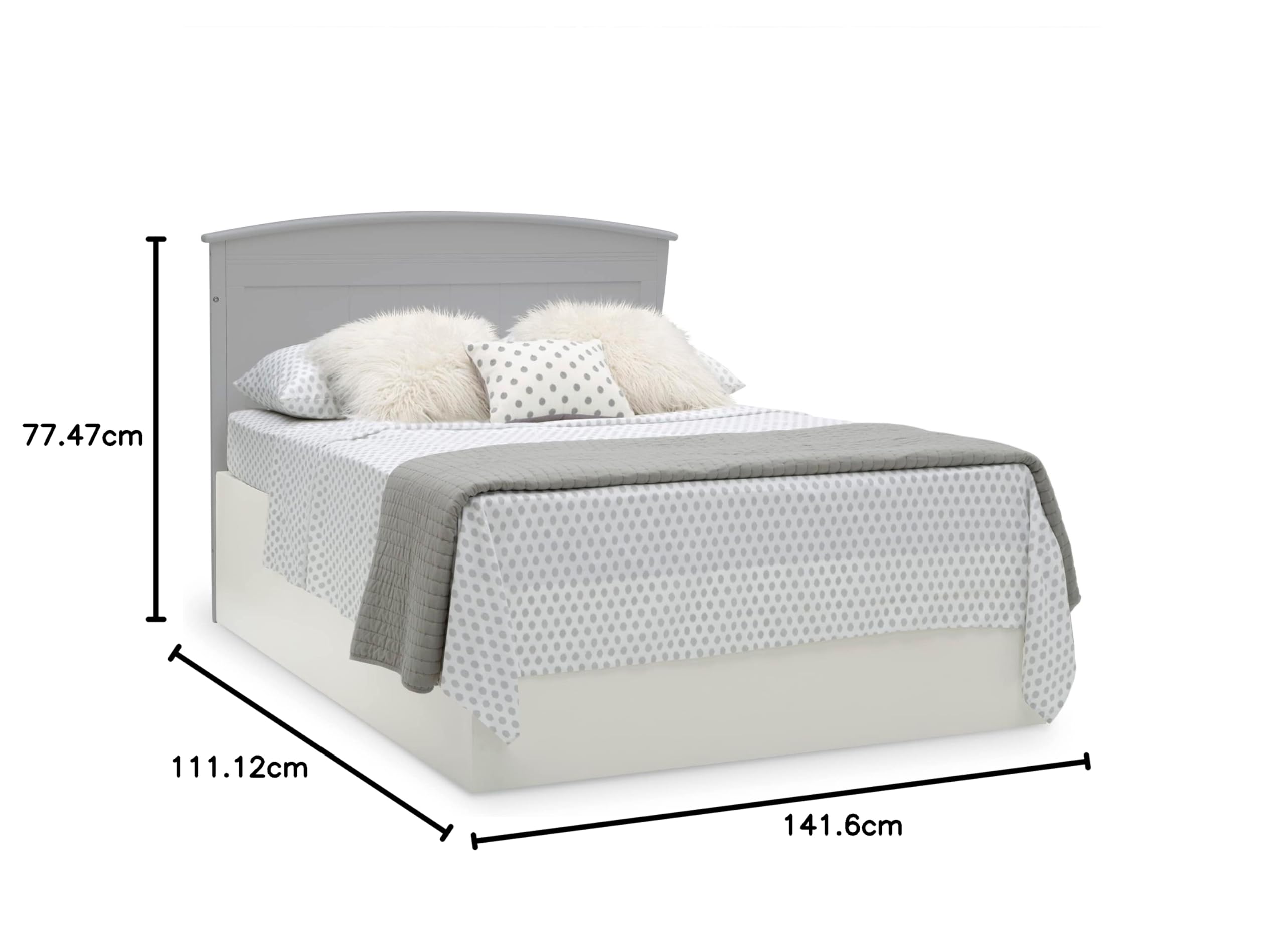 Delta Children Archer Solid Panel In Convertible Baby