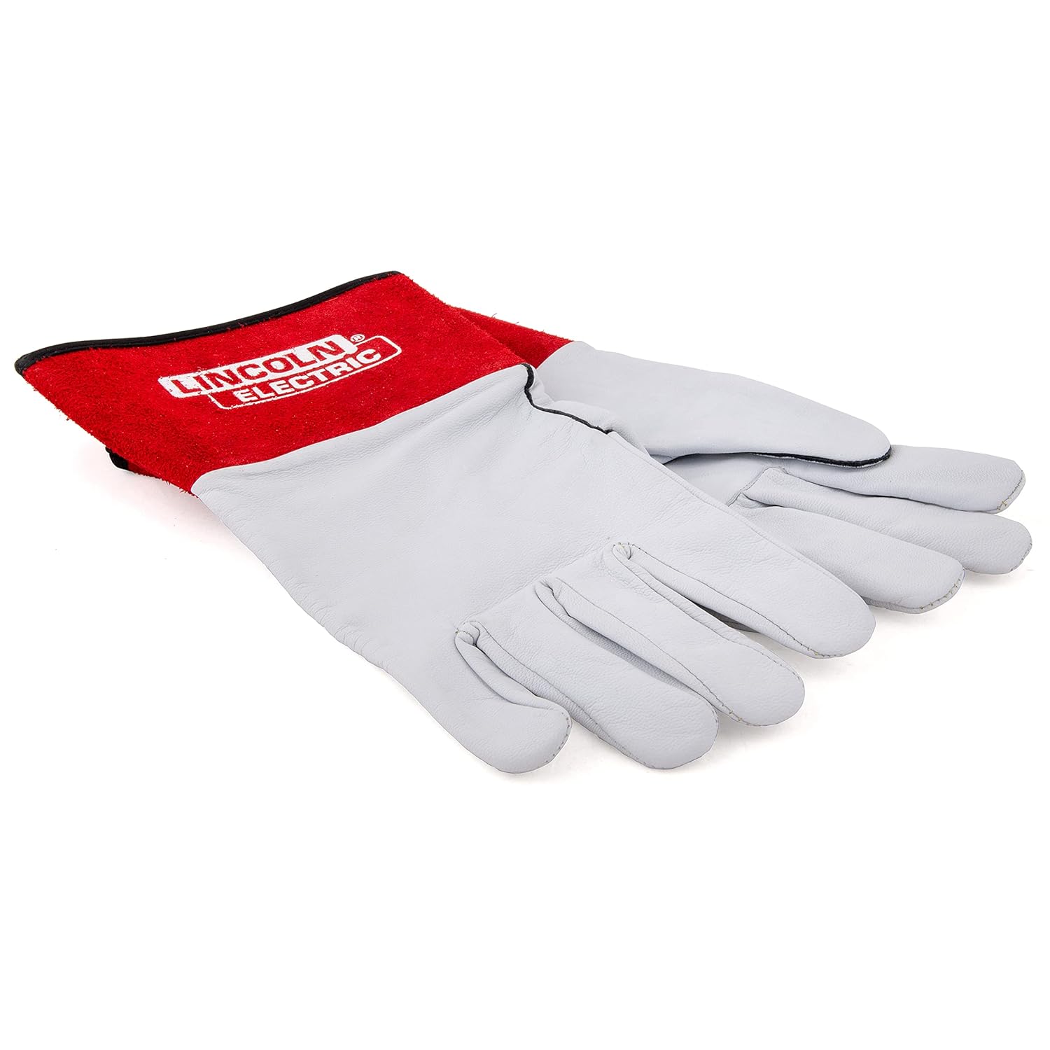 Lincoln Electric Goatskin and Split Cowhide Leather TIG Welding Glove - Large