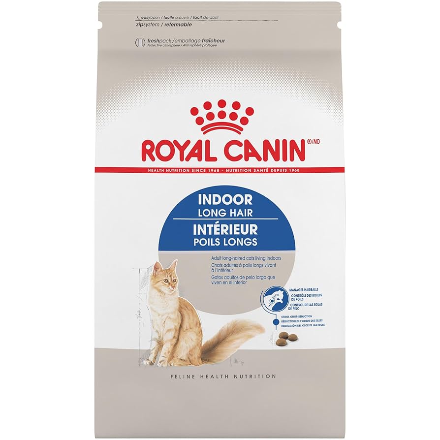 キャットフード  CANIN Indoor Long Hair 10kg Amazon.com : Royal Canin Feline Health Nutrition Indoor Long
